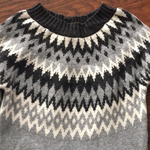 Willi Smith fair isle wool blend sweater dress. Small - Picture 2 of 6